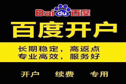 百度竞价个人开户成功案例分享